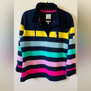 Never been worn, cute striped Joules pullover